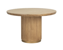 Sunpan 112365 - Kalla Dining Table - Round - Rustic Oak - 48"